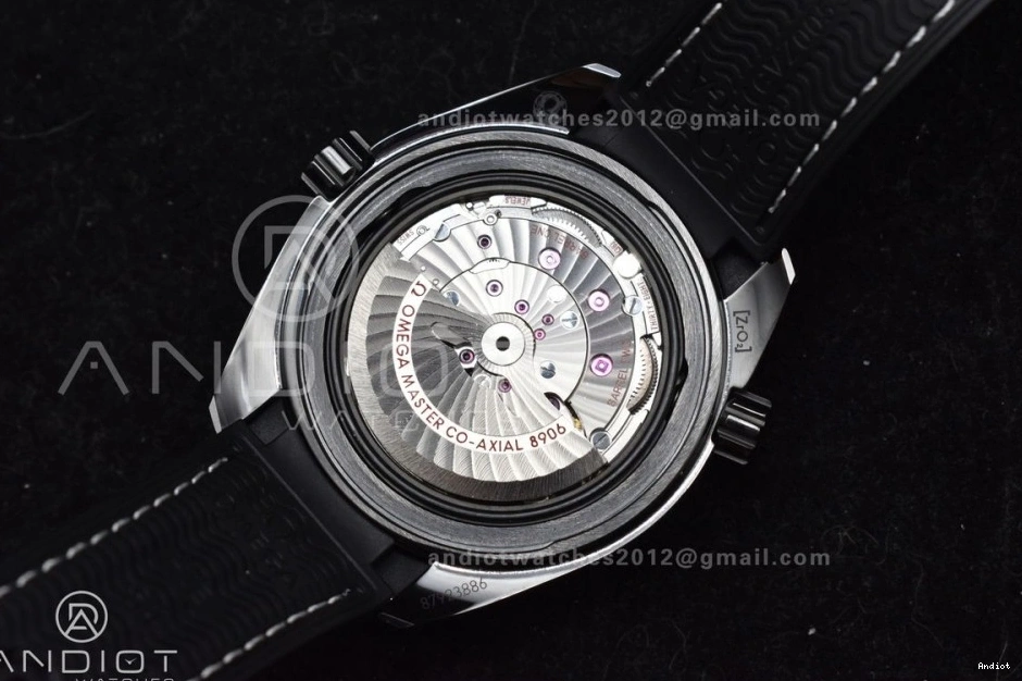 on Nylon Edition A8906 Ocean Real VSF Black Best Strap Clone Super 45.5mm Planet Black Ceramic 1:1 Deep 0108